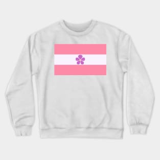 Sapphic Pride Flag Crewneck Sweatshirt